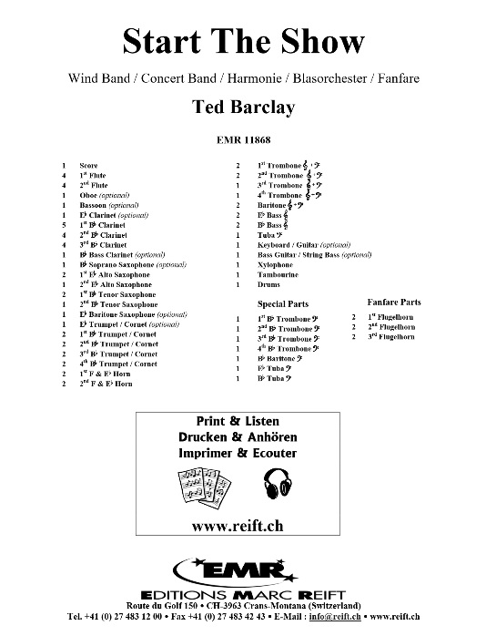 Start The Show - cliquer ici