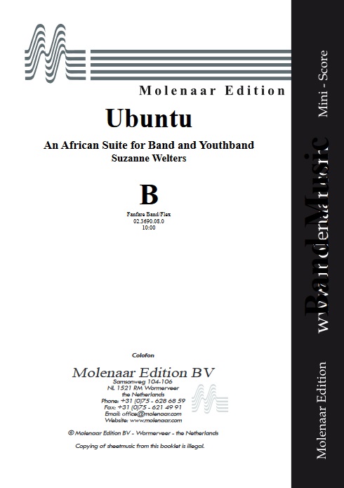 Ubuntu (An African Suite for Band and Youthband) - cliquer ici
