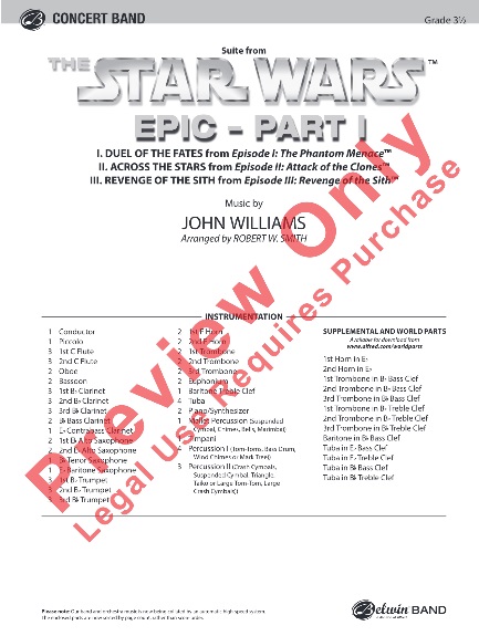 Suite from the 'Star Wars' Epic #1 - cliquer ici