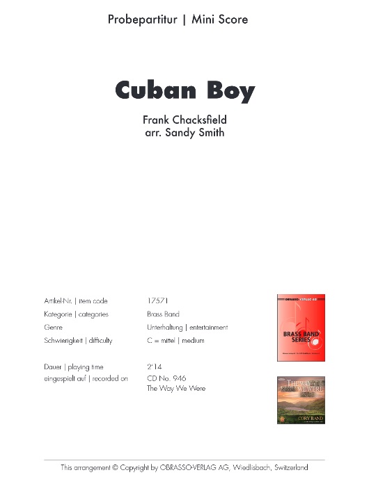 Cuban Boy - cliquer ici