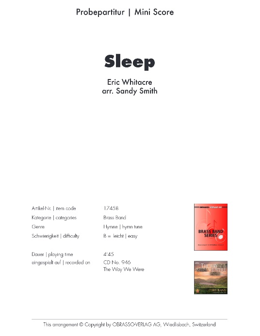 Sleep - cliquer ici