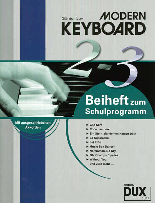 MODERN KEYBOARD BEIHEFT 2-3 - cliquer ici