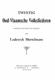20 Oud-vlaamse volksliederen - cliquer ici 20 Oud-vlaamse volksliederen - cliquer ici