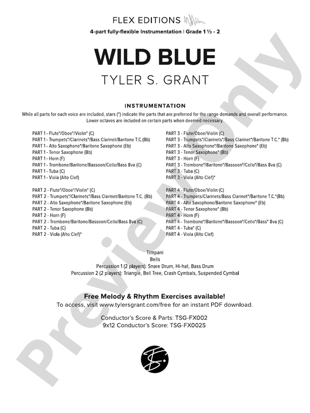 Wild Blue - cliquer ici