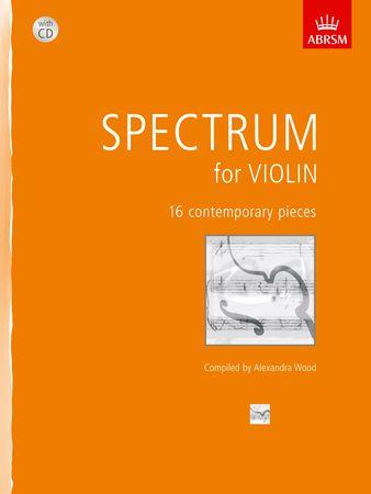 Spectrum for Violin + CD: 16 contemporary pieces for violin - cliquer ici Spectrum for Violin + CD: 16 contemporary pieces for violin - cliquer ici