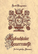 Alpbachtaler Bauernmesse - cliquer ici Alpbachtaler Bauernmesse - cliquer ici