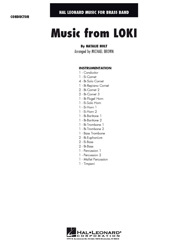 Music from 'Loki' - cliquer ici