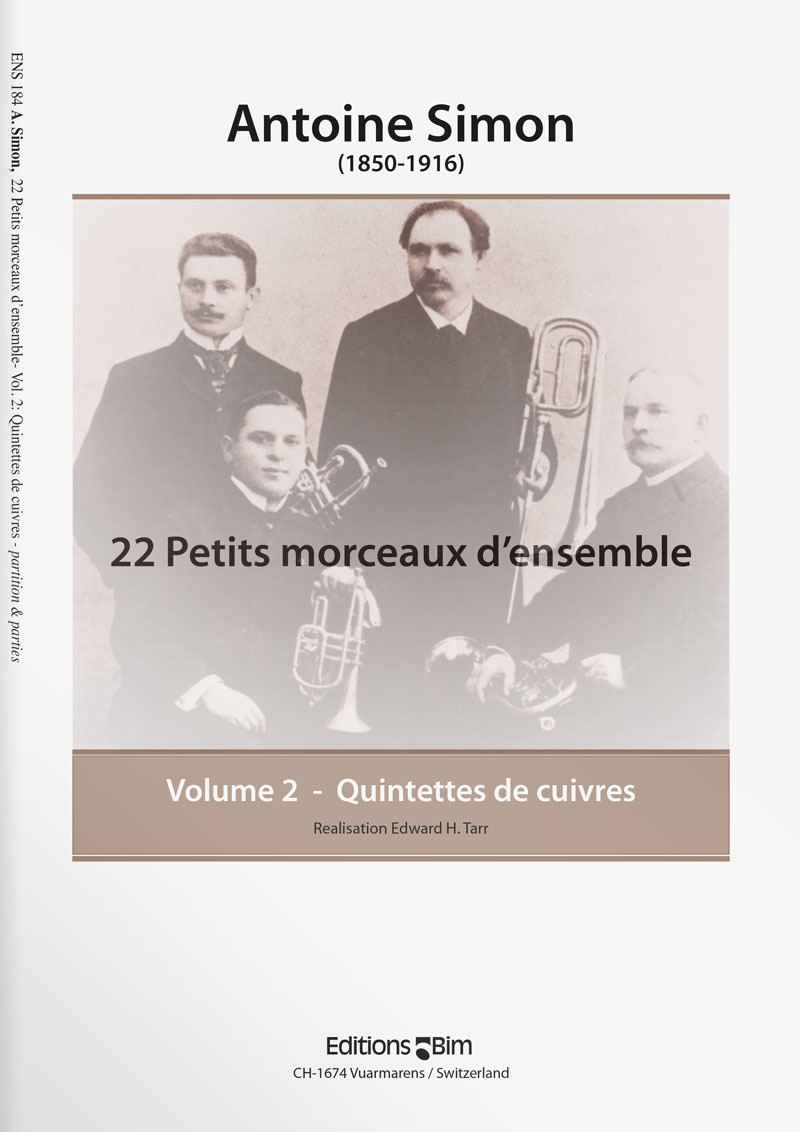 22 petits morceaux d'ensemble, vol. 2 (c.1887) - cliquer ici 22 petits morceaux d'ensemble, vol. 2 (c.1887) - cliquer ici
