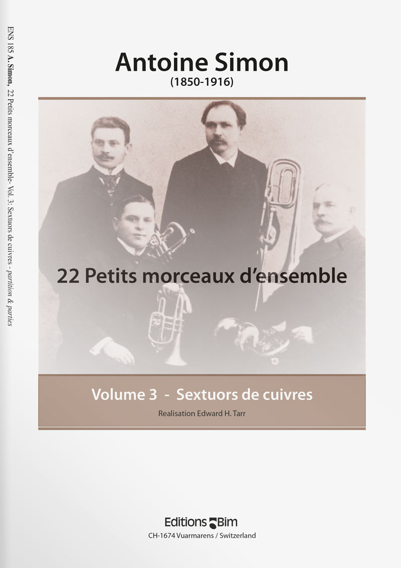 22 petits morceaux d'ensemble, vol.3 (c.1887) - cliquer ici 22 petits morceaux d'ensemble, vol.3 (c.1887) - cliquer ici