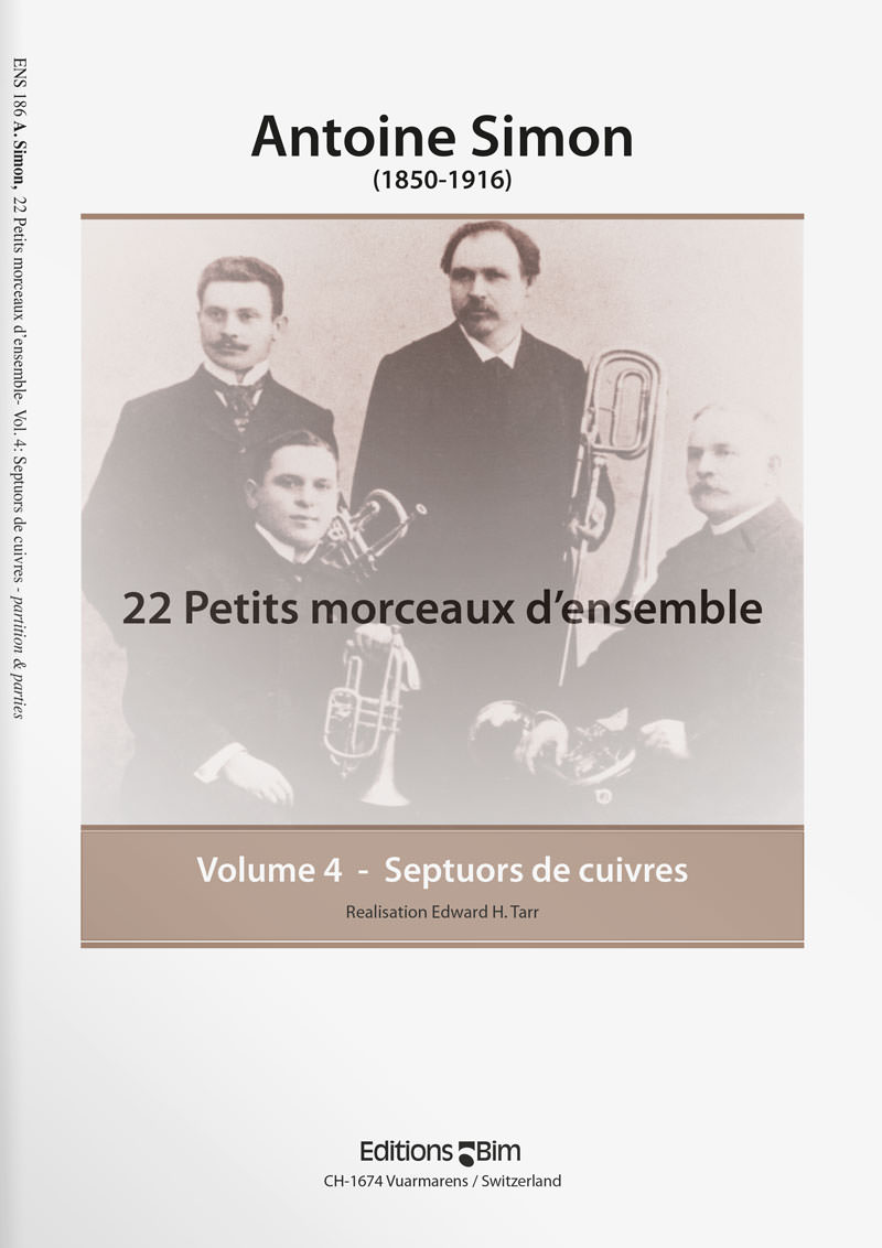 22 petits morceaux d'ensemble, vol. 4 (c.1887) - cliquer ici 22 petits morceaux d'ensemble, vol. 4 (c.1887) - cliquer ici