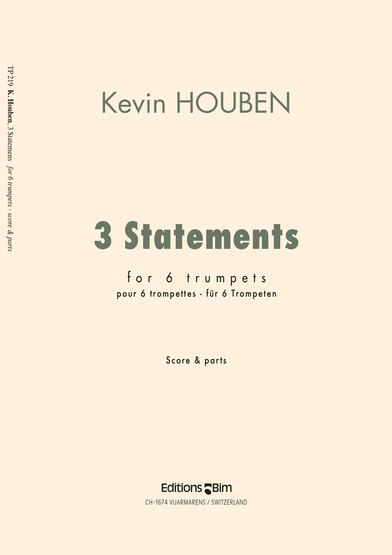 3 Statements - cliquer ici 3 Statements - cliquer ici