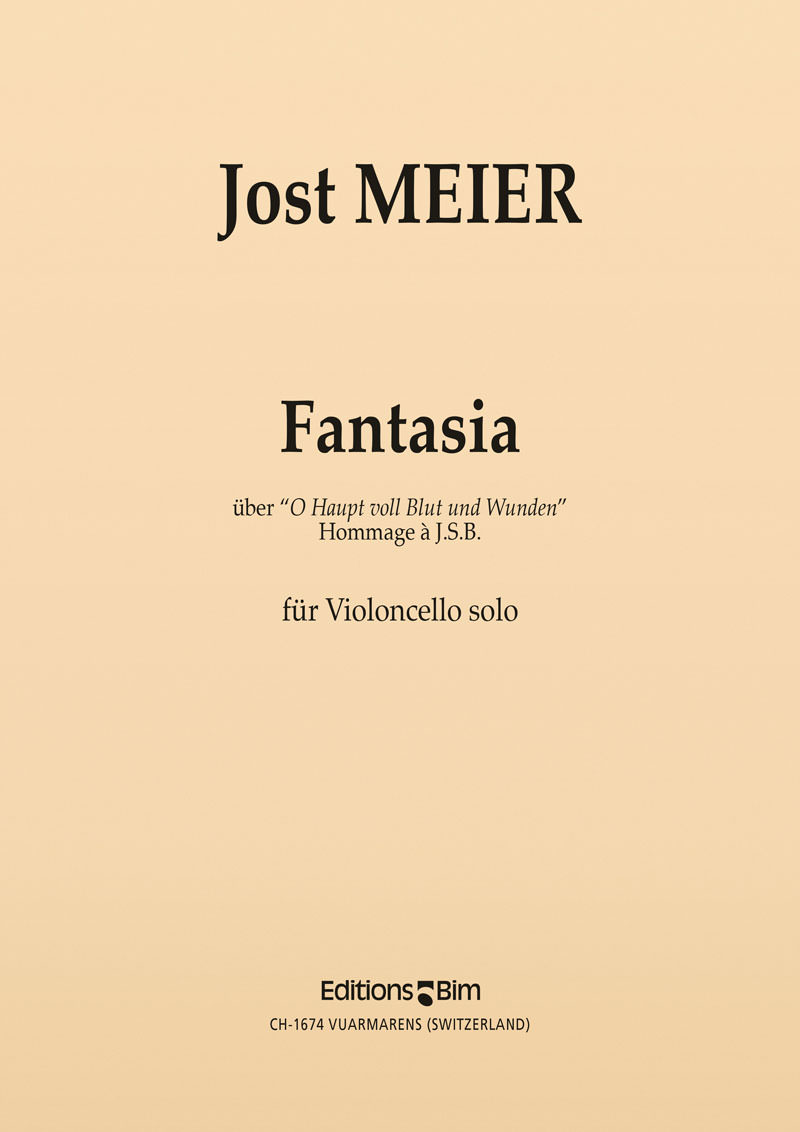 Fantasia ber 'O Haupt voll Blut und Wunden'- Hommage  J.S.B. - cliquer ici