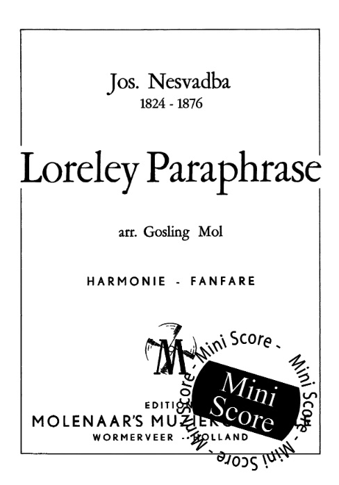 Loreley Paraphrase - cliquer ici