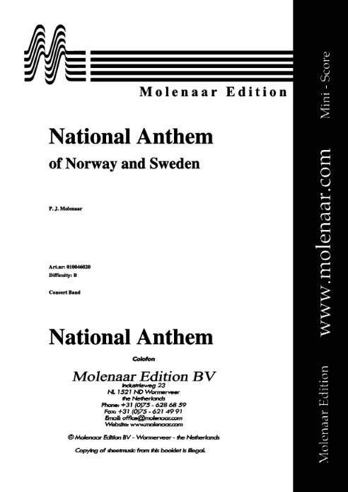 National Anthem of Norway and Sweden (Volkslied Noorwegen en Zweden) - cliquer ici