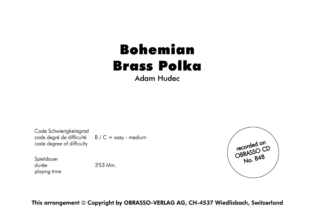 Bohemian Brass Polka - cliquer ici