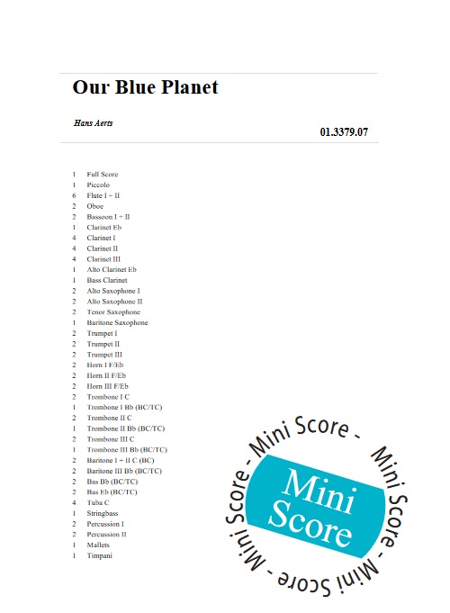 Our Blue Planet - cliquer ici