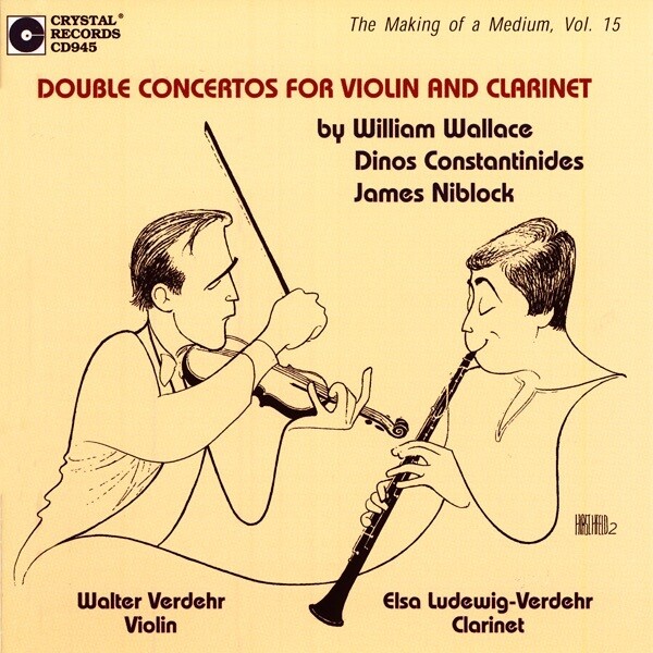 Double Concertos for Violin and Clarinet - cliquer ici