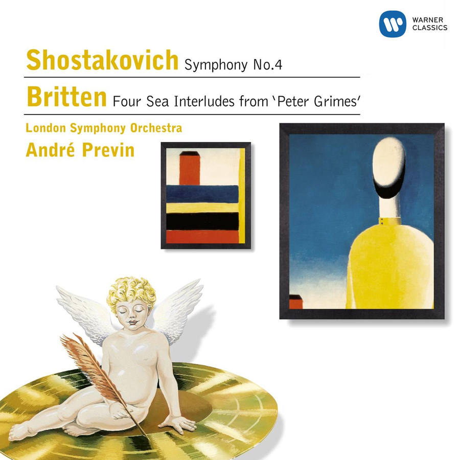 SHOSTAKOVICH, D.: Symphony No. 4 / BRITTEN, B: Peter Grimes: 4 Sea Interludes - cliquer ici