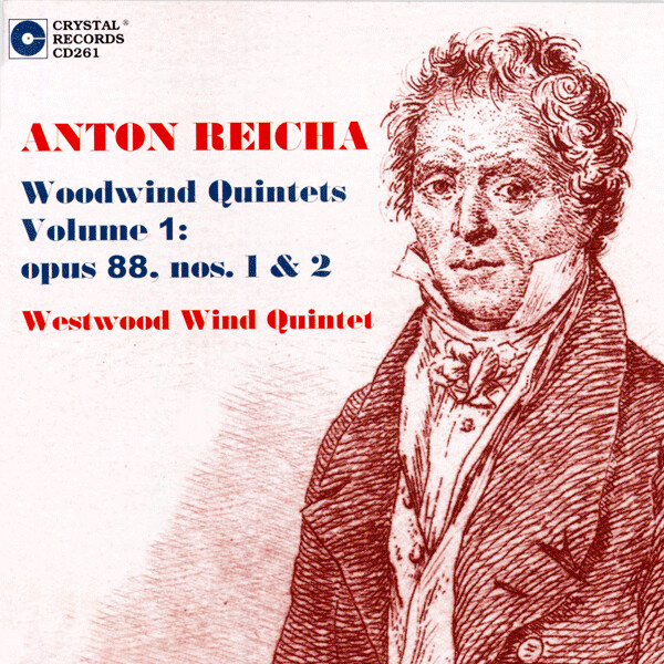 Anton Reicha Woodwind Quintets # 1: Op.88 #1 and 2 - cliquer ici