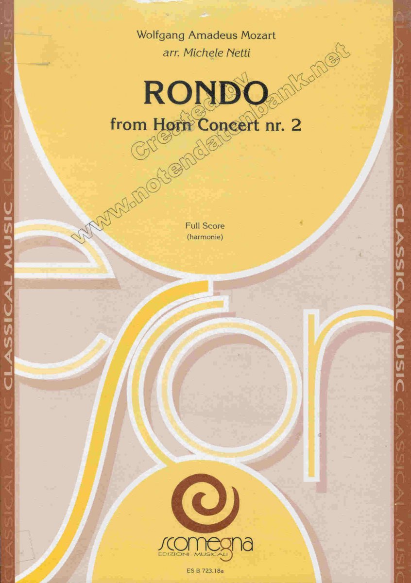 Rondo from Horn Concert #2 - cliquer ici