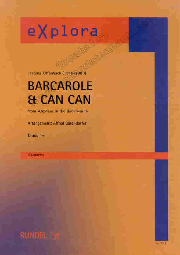 Barcarole and Can Can (from 'Orpheus in the Underworld') - cliquer ici