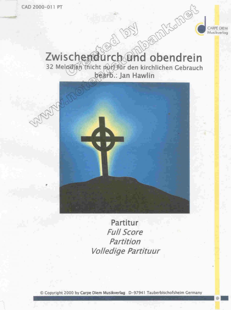 Zwischendurch und obendrein (Direktion / Score) - cliquer ici