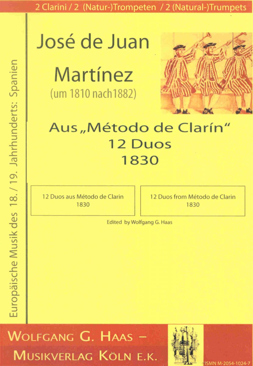 Aus 'M�todo de Clar�n': 12 Duos (1830) - cliquer ici