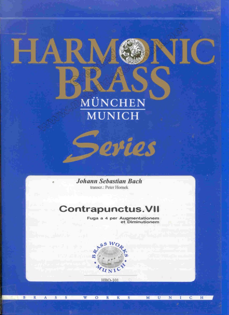 Contrapunctus VII (Fuga a 4 per Augmentationem et Diminutionem) - cliquer ici Contrapunctus VII (Fuga a 4 per Augmentationem et Diminutionem) - cliquer ici