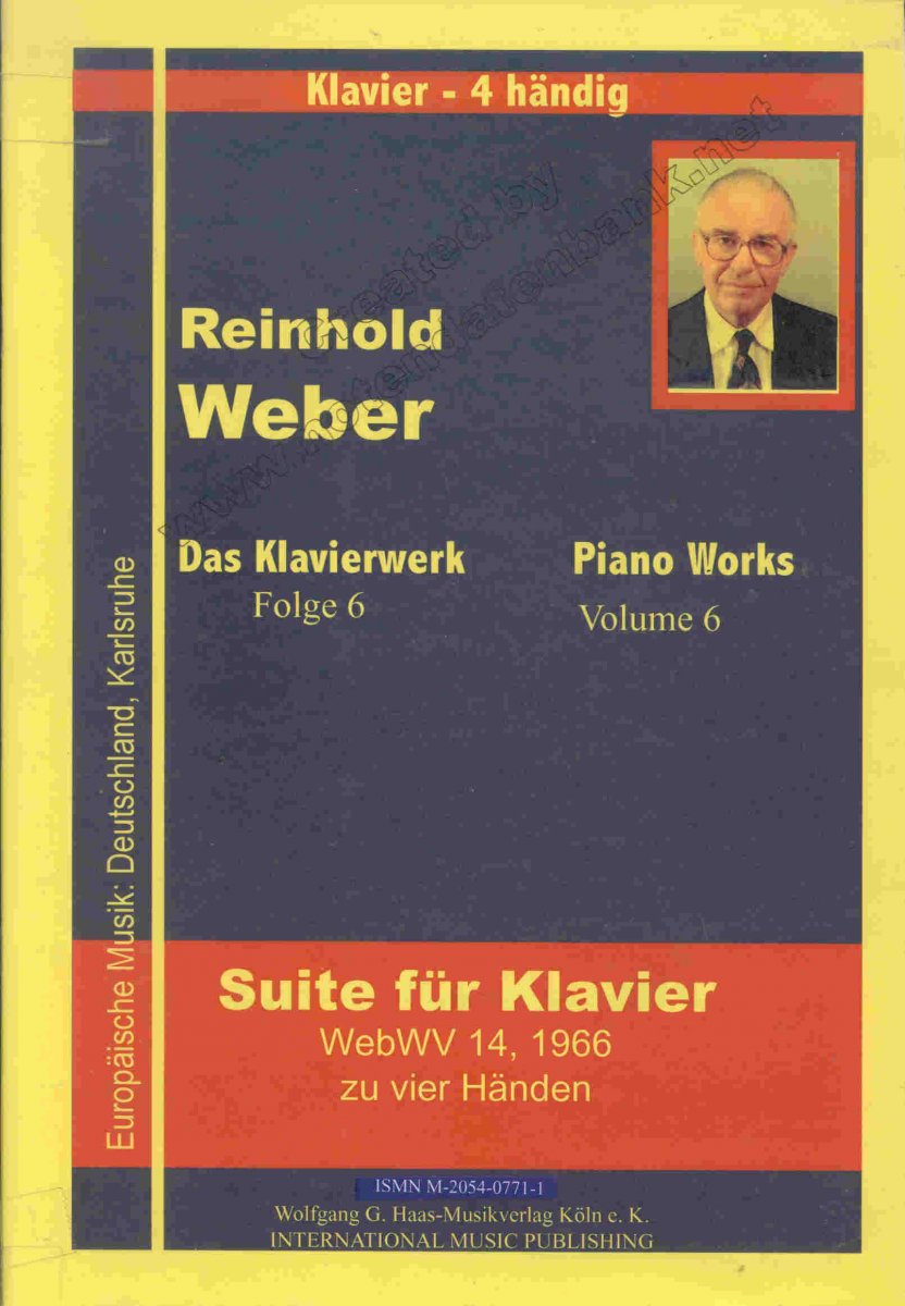 Suite fr Klavier zu 4 Hnden - cliquer ici