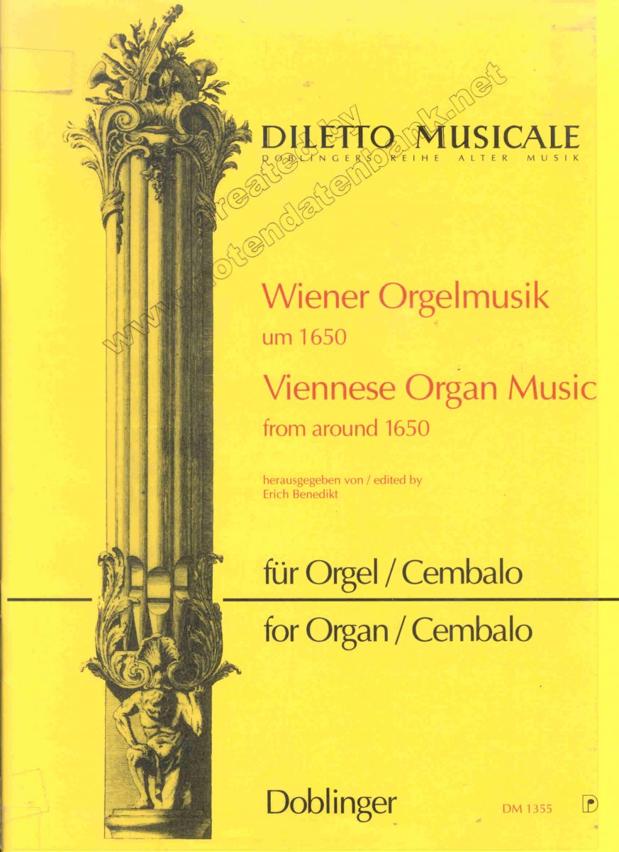 Wiener Orgelmusik um 1650 / Viennese Organ Music from around 1650 - cliquer ici