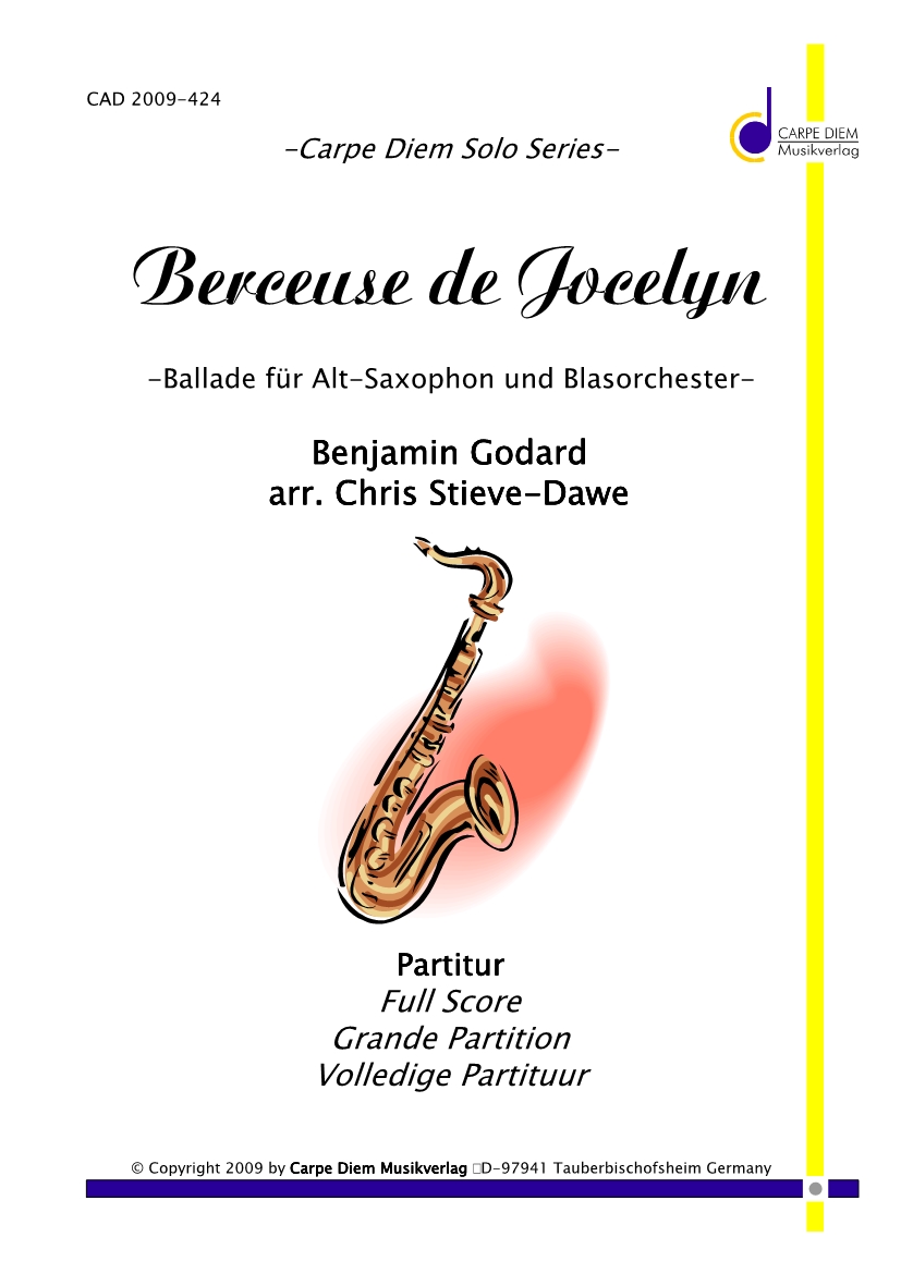 Berceuse de Jocelyn - cliquer ici Berceuse de Jocelyn - cliquer ici