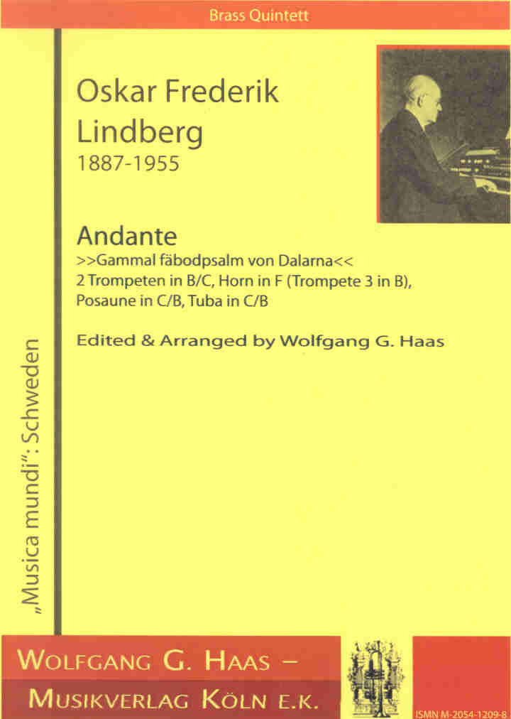 Andante (Gammal fäbodpsalm von Dalarna) - cliquer ici Andante (Gammal fäbodpsalm von Dalarna) - cliquer ici