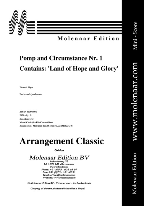 Pomp and Circumstance #1 (Land of Hope and Glory) - cliquer ici