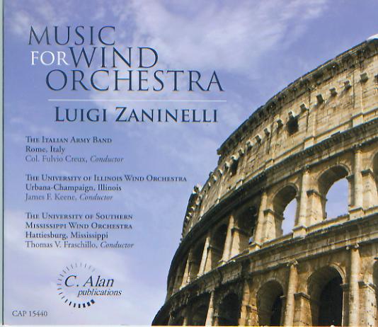 C. Alan Publications: Music for Wind Orchestra - Luigi Zaninelli - cliquer ici
