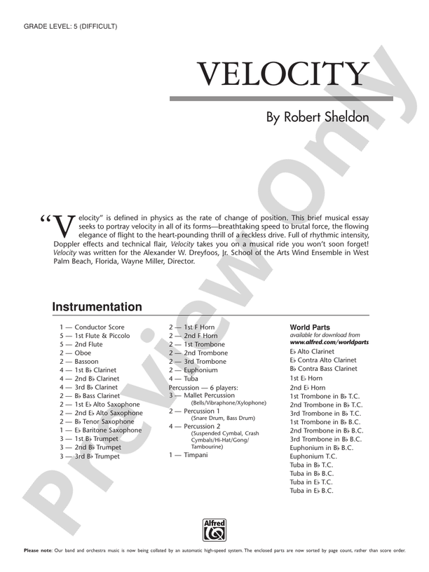 Velocity - cliquer ici