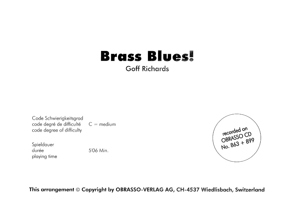Brass Blues (Brass Band Blues) - cliquer ici