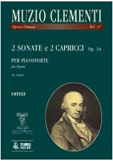 2 Sonatas and 2 Capricci Op. 34 for Piano - cliquer ici 2 Sonatas and 2 Capricci Op. 34 for Piano - cliquer ici