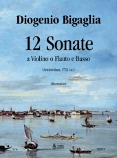 12 Sonatas Op. 1 for Violin (Flute, Treble Recorder) and Continuo - cliquer ici 12 Sonatas Op. 1 for Violin (Flute, Treble Recorder) and Continuo - cliquer ici