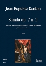 Sonata Op. 7 #2 for Harp and Violin ad libitum - cliquer ici
