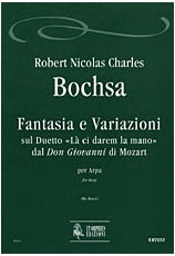 Fantasia and Variations on the Duet 'Là ci darem la mano' from Mozart's 'Don Giovanni' for Harp - cliquer ici Fantasia and Variations on the Duet 'Là ci darem la mano' from Mozart's 'Don Giovanni' for Harp - cliquer ici