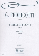 3 Preludi fugati Op. 10 for Harp - cliquer ici