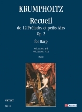 Recueil de 12 Prludes et petits Airs Op. 2 for Harp. #I: nn. 1-6 - cliquer ici