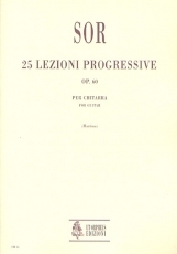 25 Progressive Lessons Op. 60 for Guitar - cliquer ici 25 Progressive Lessons Op. 60 for Guitar - cliquer ici