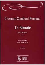12 Sonatas for Guitar #2, Sonatas Nos. 7-12 - cliquer ici