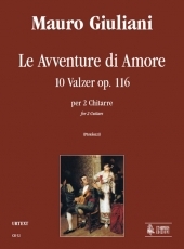 Le Avventure di Amore. 10 Waltzes Op. 116 for 2 Guitars - cliquer ici