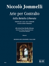 Betulia Liberata. Arias for Alto - cliquer ici