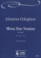 Missa sine nomine for 3 Voices - cliquer ici