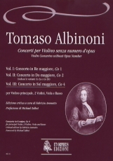 Violin Concertos without ...;Vol. 3: Concerto in G major, Co 4 - cliquer ici