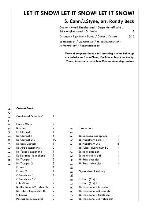 Let ist snow! Let it snow! let it snow! - cliquer ici