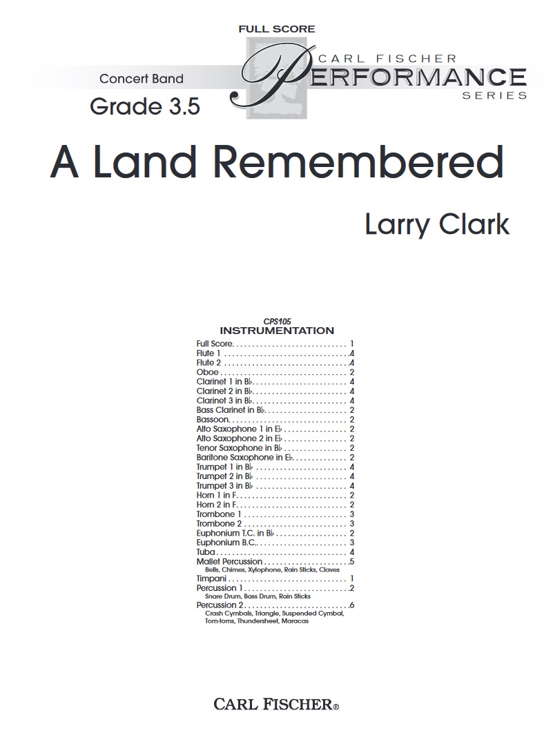 A Land Remembered - cliquer ici